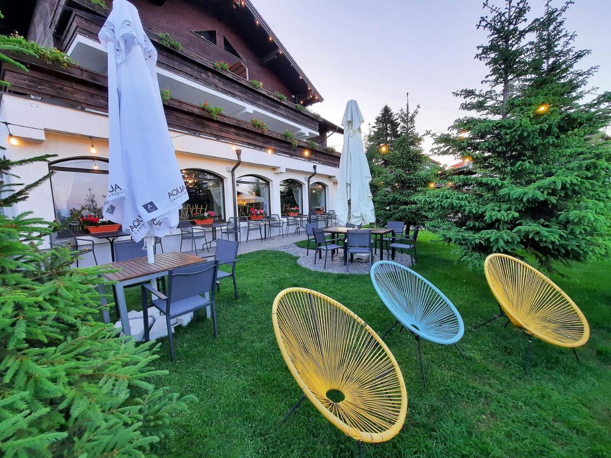 Pensiune & Restaurant Victoria Păltiniş エクステリア 写真